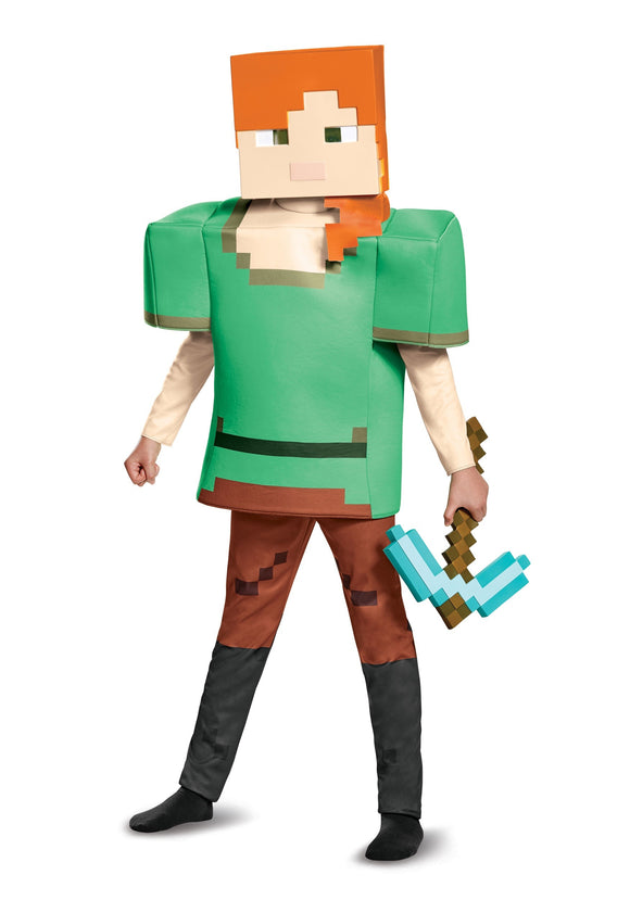 Minecraft Alex Deluxe Child Costume