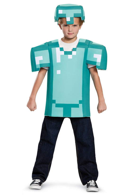 Kid's Minecraft Classic Armor Costume