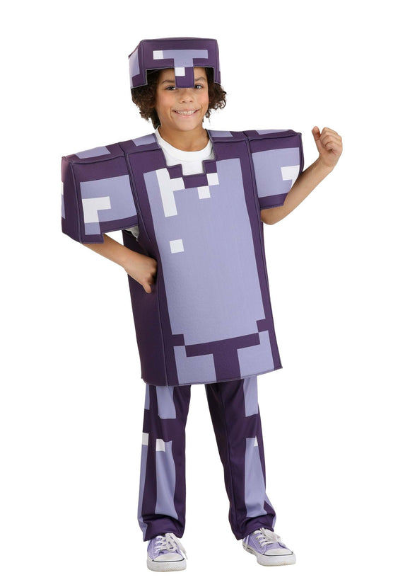 Minecraft Kid's Enchanted Armor Deluxe Costume