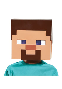 Minecraft Steve Vacuform Mask for Kids