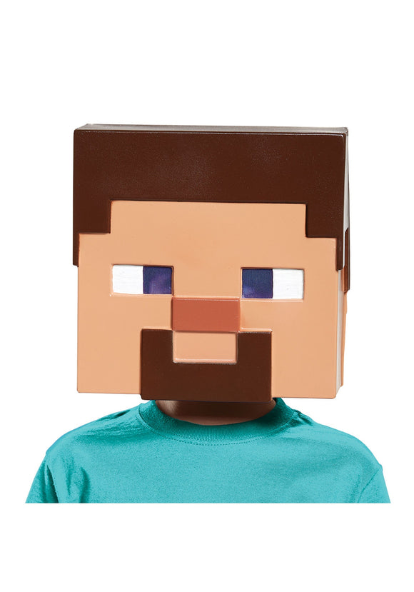 Minecraft Steve Vacuform Mask for Kids