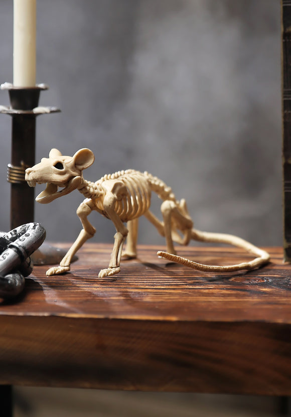 Mini Skeleton Rat Prop