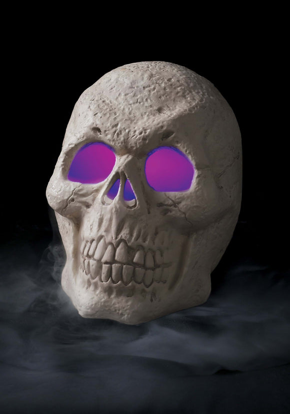 Misting Skull Halloween Decoration