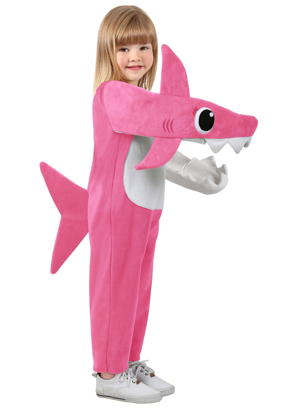 Mommy Shark (Pink) Deluxe Child Baby Shark Costume