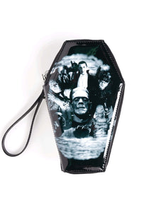 Monster Collage Coffin Wallet