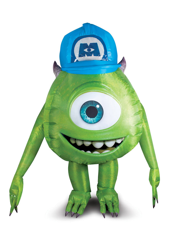 Monsters Inc Mike Wazowski Inflatable Adult Costume