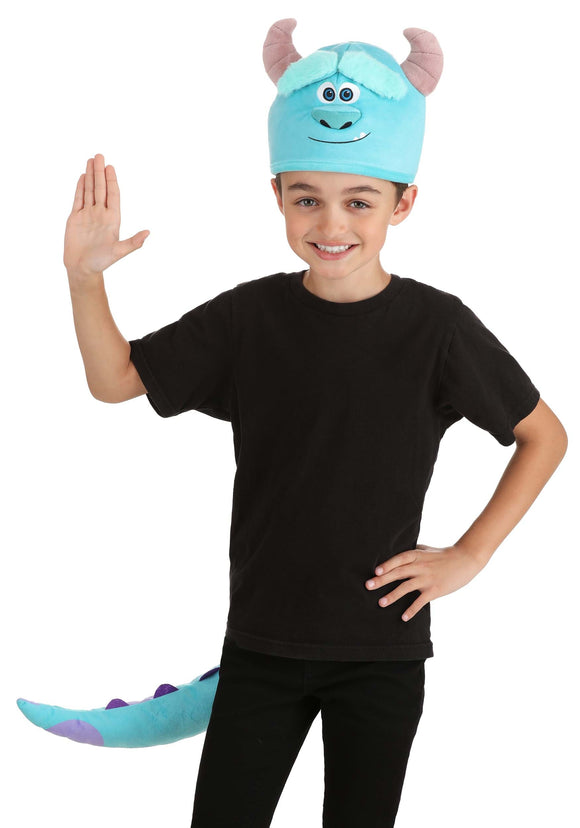 Kids Monsters Inc Sulley Soft Hat and Tail Kit