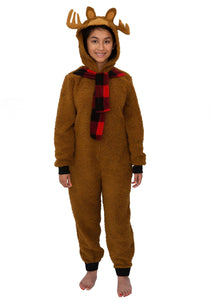 Women's Moose Union Suit Costume