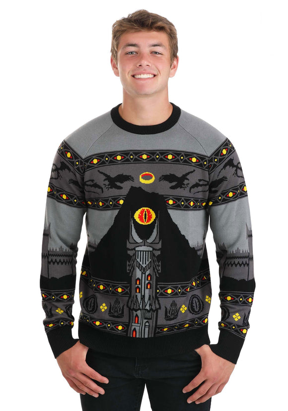 Adult Mordor Lord of the Rings Ugly Sweater