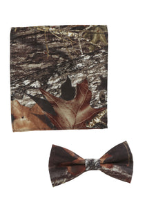 Mossy Oak Bow Tie and Pocket Square