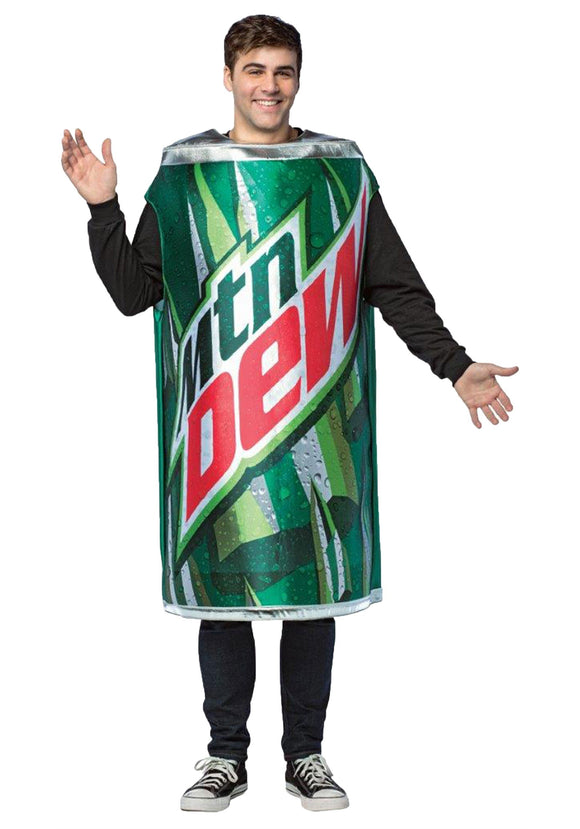 Mountain Dew Can Costume