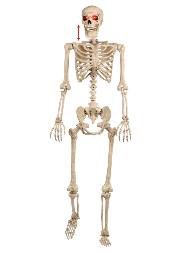 Animated Mr. Crazy Bonez Skeleton Decoration
