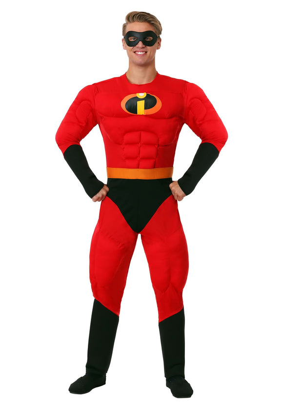 Mr. Incredible Deluxe Muscle Plus Size Costume 2X