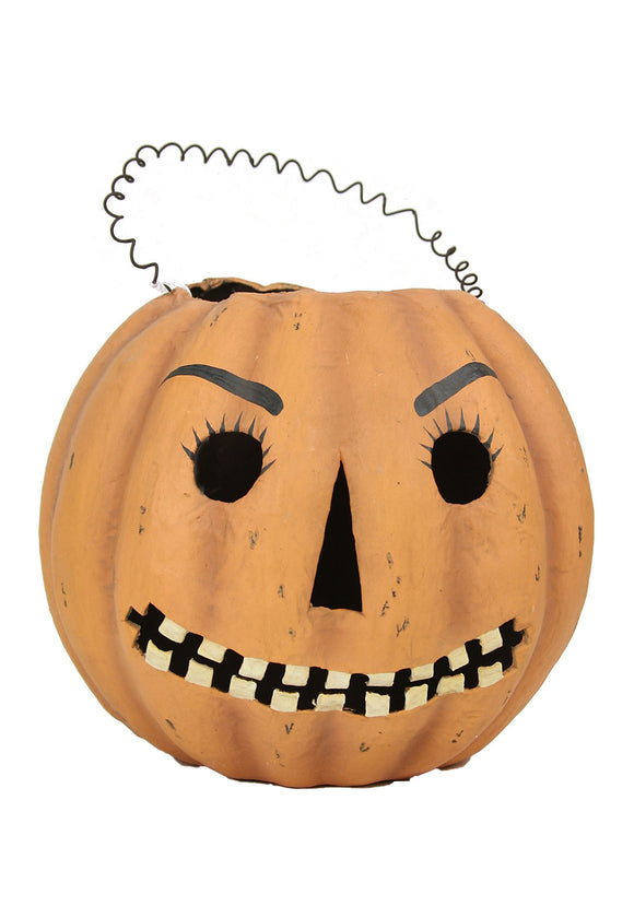 Candy Bucket Mr Jack O Lantern Halloween Decor