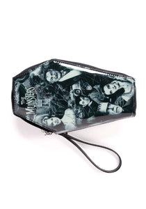 The Munsters Faux Patent Coffin Wallet