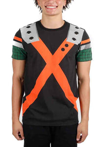 Adult My Hero Academia Bakugo Cosplay Tee