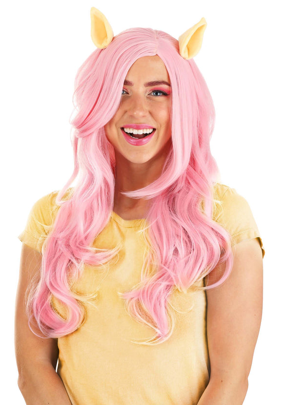 Women's My Little Pony Pink Fluttershy Wig