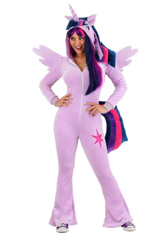 Women's My Little Pony Twilight Sparkle Jumpsuit Costume