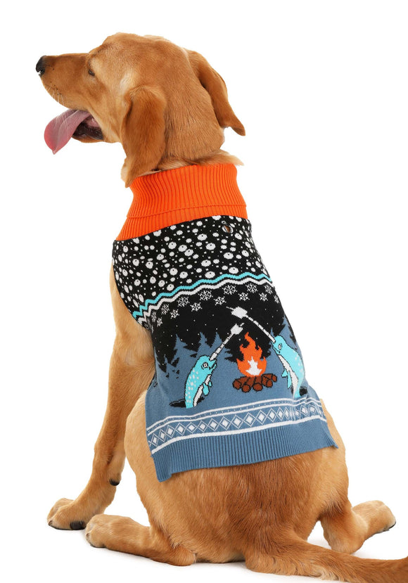 Narwhal Dog Sweater