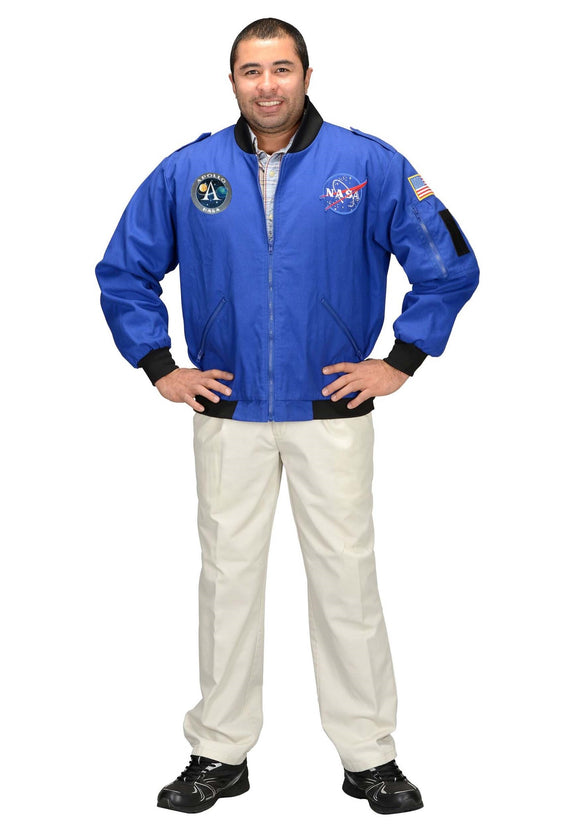 NASA Apollo 11 Flight Jacket Costume for Adults