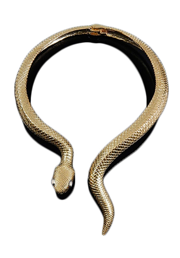 Women's Snake Hinged Choker Necklace