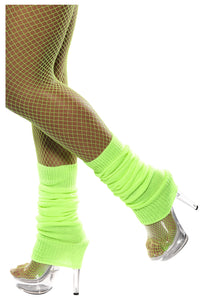 Neon Green Leg Warmers