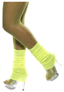 Neon Yellow Leg Warmers