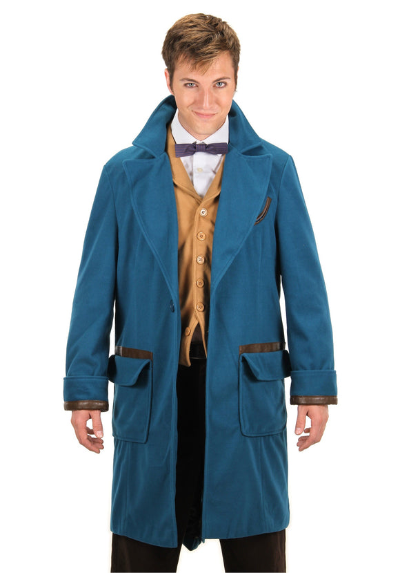 Newt Scamander Coat Costume Fantastic Beasts and Where to Find Them