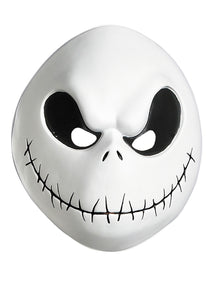 Nightmare Before Christmas Jack Skellington Vacuform Mask Adult