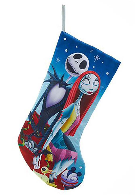 Nightmare Before Christmas Sally and Jack Stocking