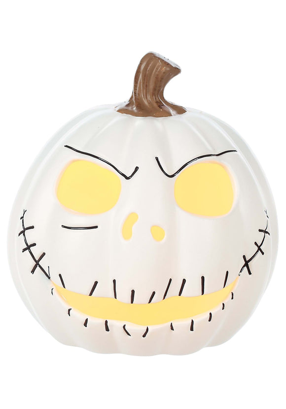 Jack Skellington Light Up Pumpkin Decoration