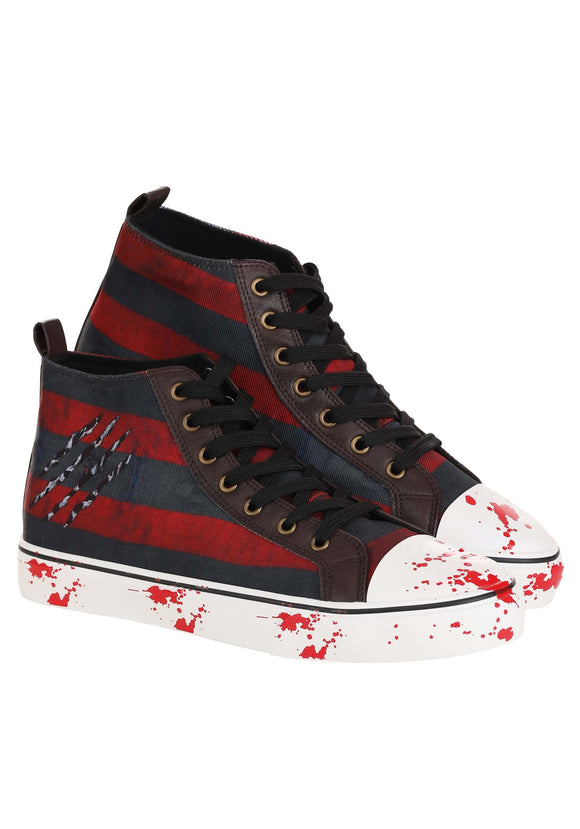 Nightmare On Elm Street Freddy Krueger Sneakers for Adults