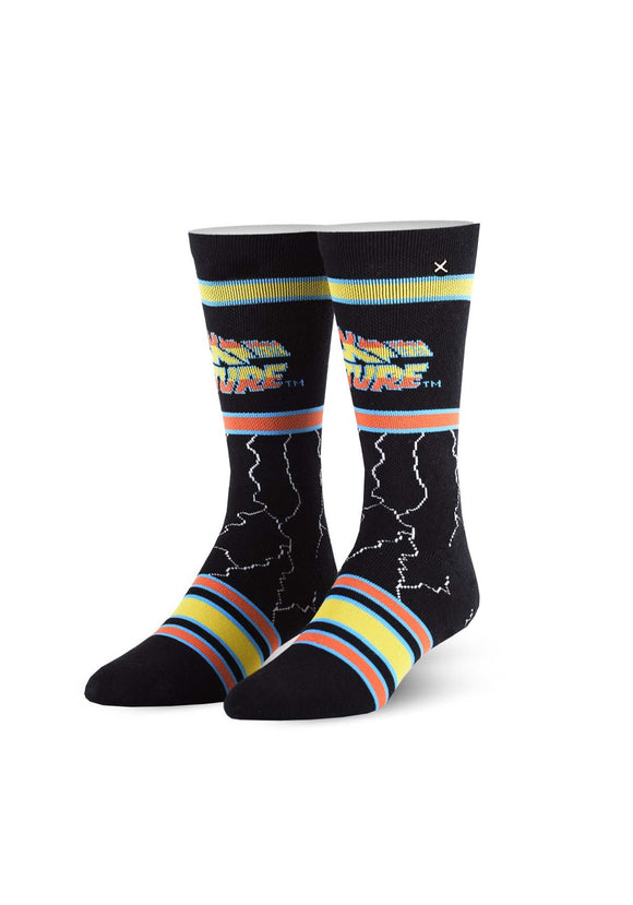 Adult Knit Socks Odd Sox Back to the Future