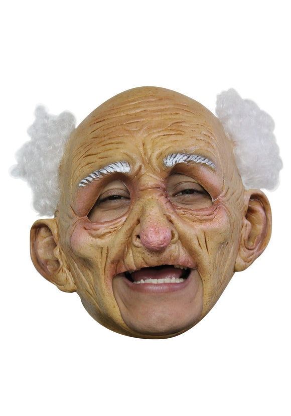 Deluxe Old Man Costume Mask