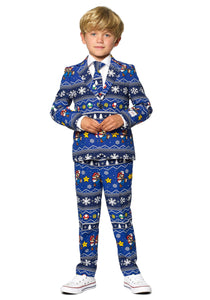 Merry Mario Boy's Suit Opposuit