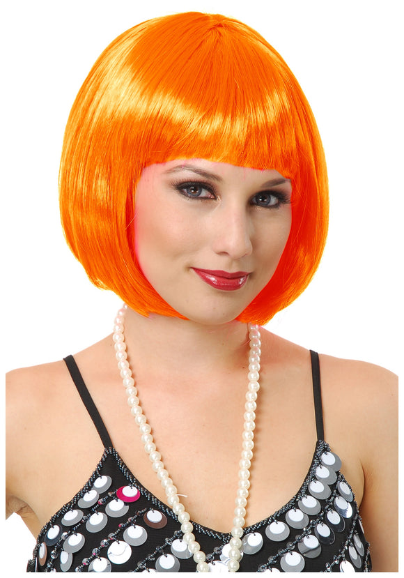 Orange Bob Wig