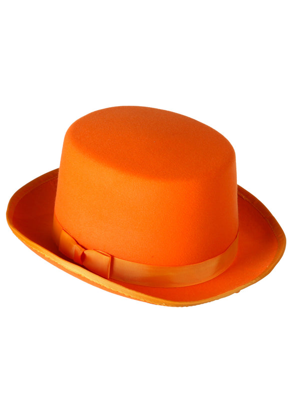 Orange Tuxedo Top Hat