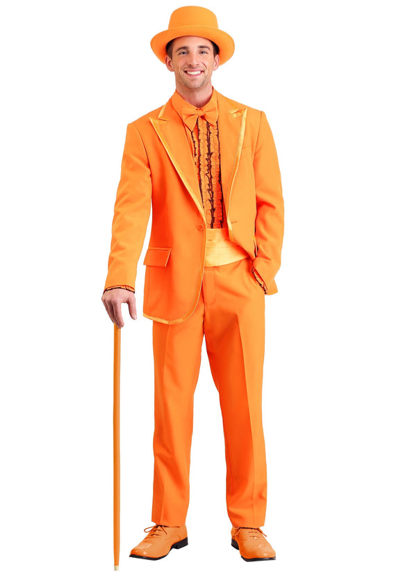 Plus Size Orange Tuxedo Costume