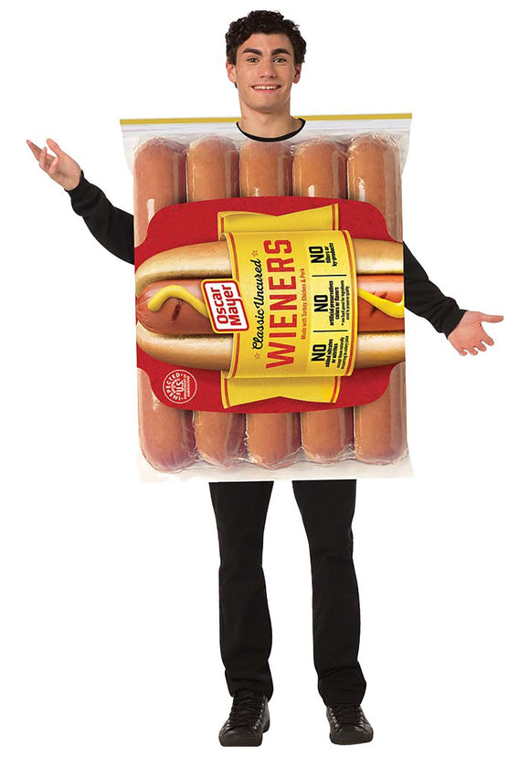 Adult Oscar Mayer Hot Dog Package Costume