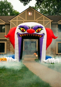 Evil Clown Inflatable Archway