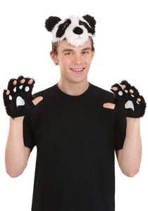 Panda Plush Paws Kit and Headband