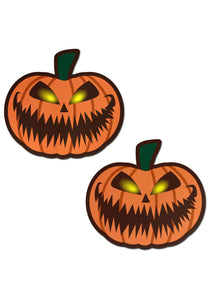 Pastease Adult Creepy Jack-O-Lantern Pasties