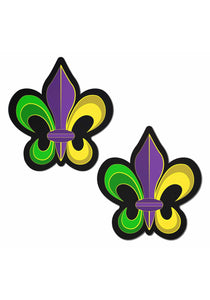 Pastease Colorful Mardi Gras Pasties