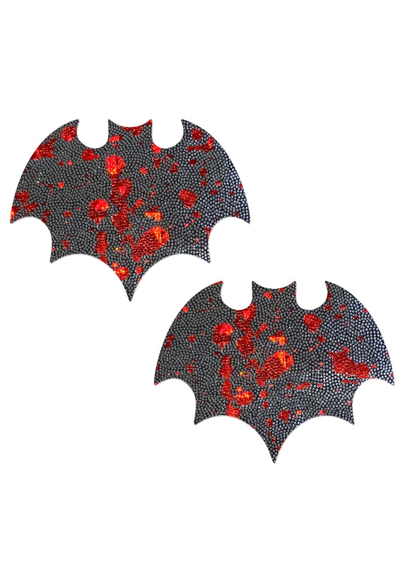 Adult Pastease Red Speckled Bat Pasties