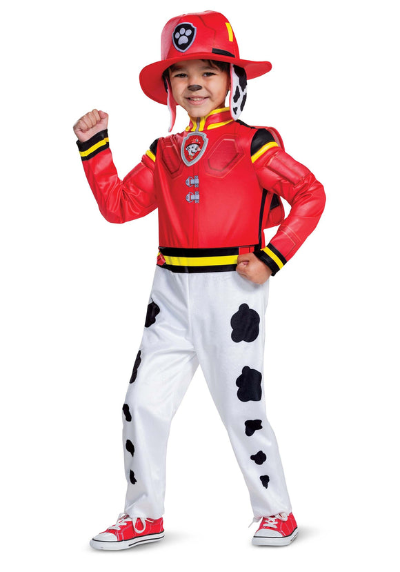 Paw Patrol Movie Toddler/Kid's Marshall Deluxe Costume
