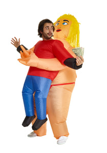 Pick Me Up Stripper Inflatable Costume for Men