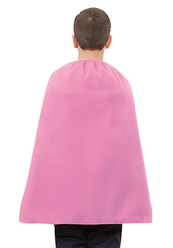 Childs Pink Superhero Cape