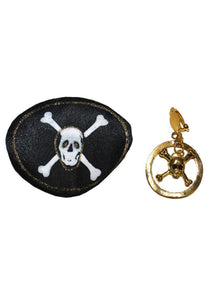 Pirate Eyepatch and Earring Accessories