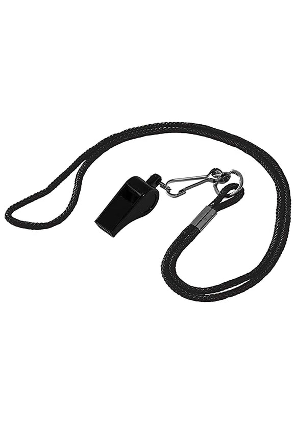 Lanyard Attached Plastic Whistle