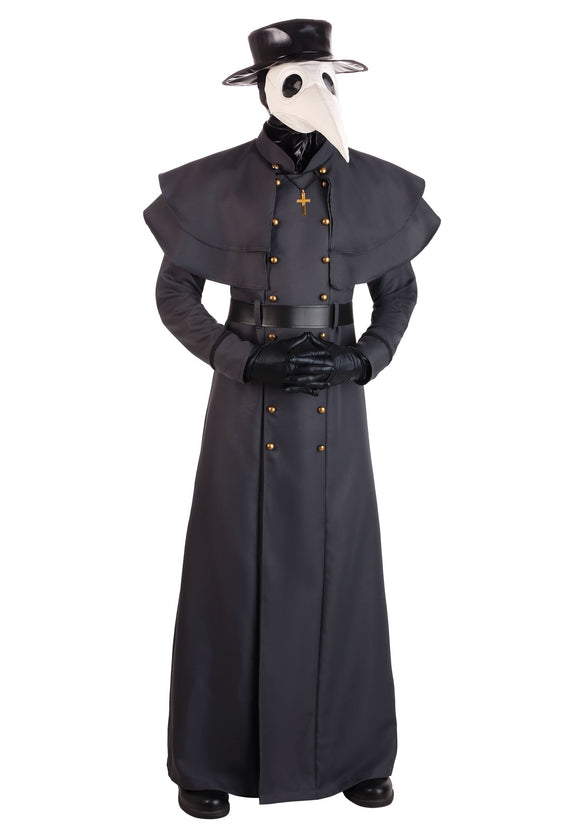 Plus Size Classic Plague Doctor Costume